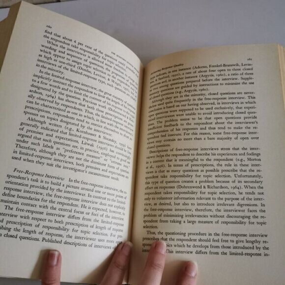 1965 Interviewing Its Form and Functions Textbook, Social Science Field Methods - Picture 7 of 7